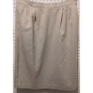 Dress barn Gray Plaid Pencil Skirt Size 16